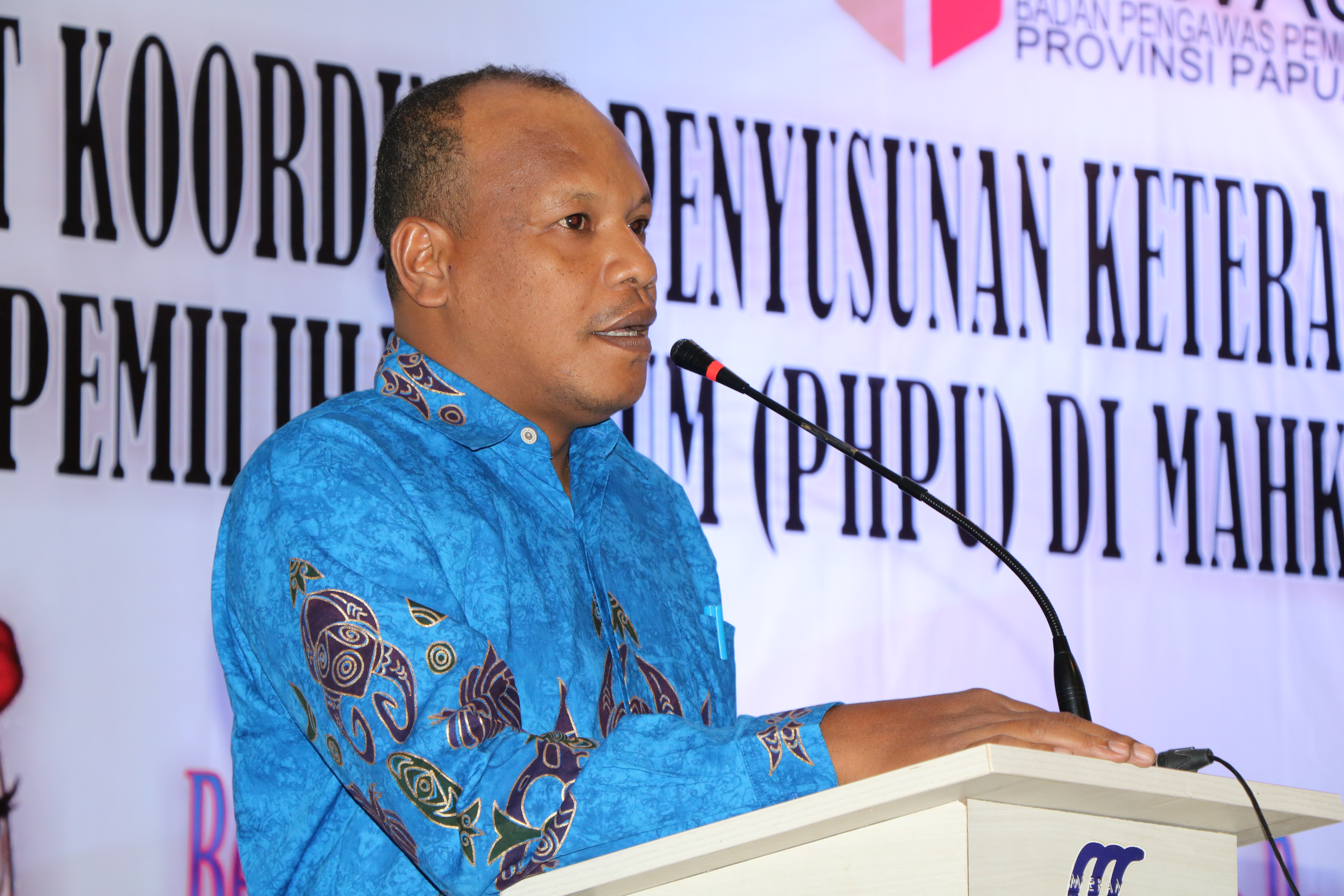 Ketua Bawaslu Papua Barat Buka Rakor PHPU di Kota Sorong