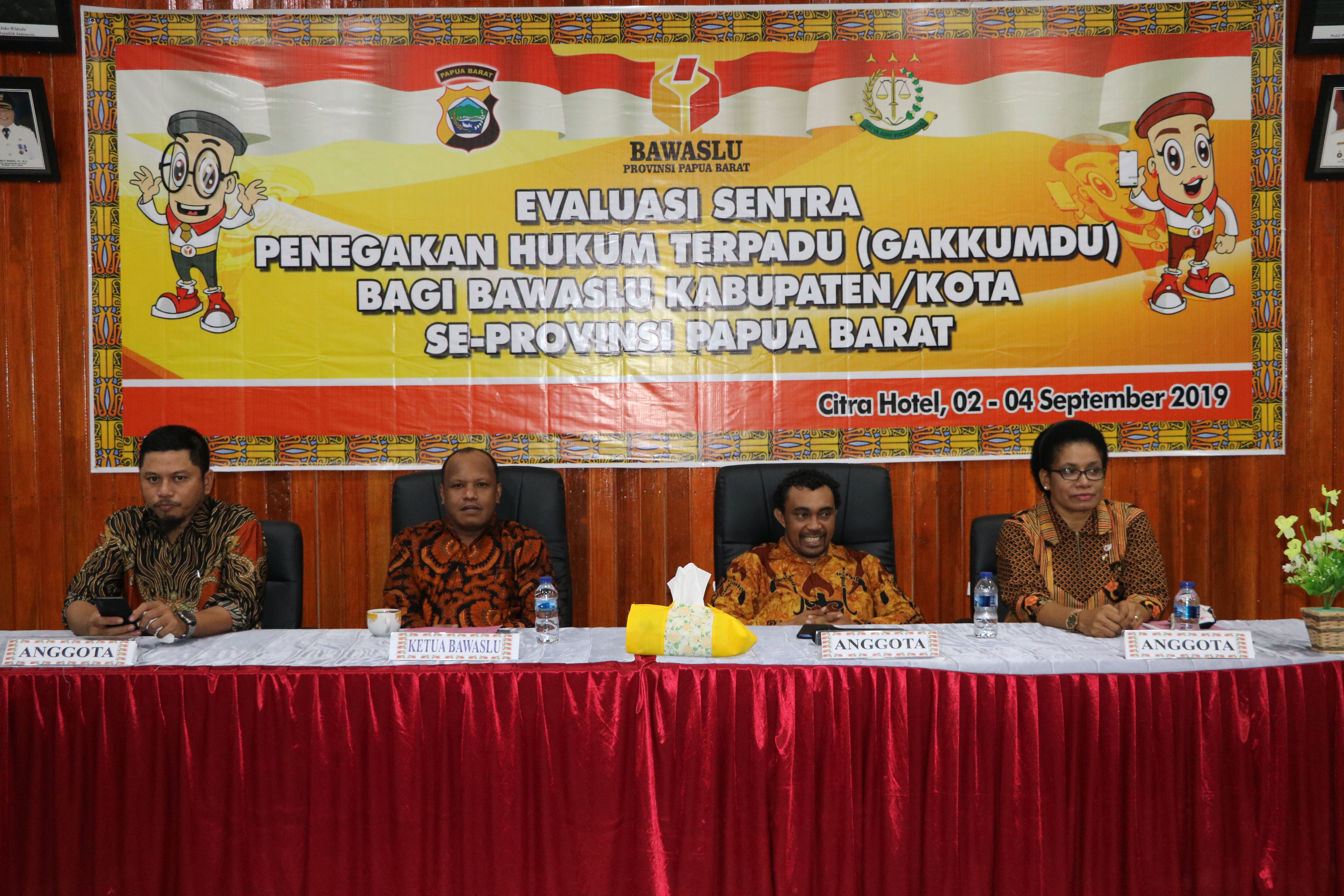 Evaluasi Sentra Gakkumdu, Ini Pesan Bagi Bawaslu Kab/Kota