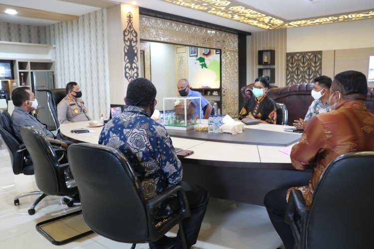 Bawaslu Audiensi dengan Kapolda, Komit Jaga Pilkada Aman dan Damai