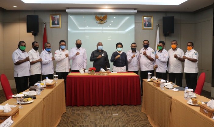 Audiensi dengan Gubernur, Bawaslu Laporkan Kesiapan Pilkada