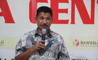 Sertijab Korsek, Ini Pesan Kasek Bawaslu Papua Barat