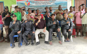 SOSIALISASI TEKNIS PENGAWASAN PEMILU PARTISIPATIF BAWASLU KABUPATEN PEGUNUNGAN ARFAK